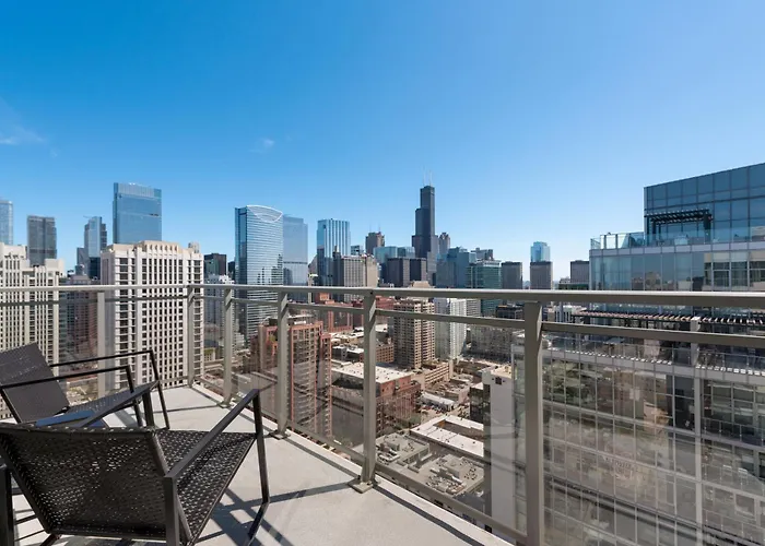Appartement K2 Sky High With Stunning Views In West Loop Chicago