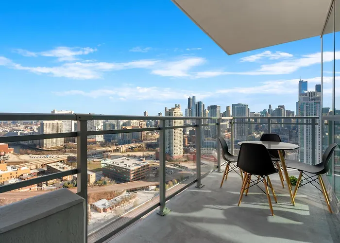 Appartement K2 Sky High With Stunning Views In West Loop Chicago